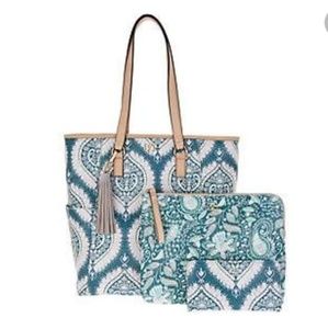 Dena North / South shopper with lanyard, pouch and